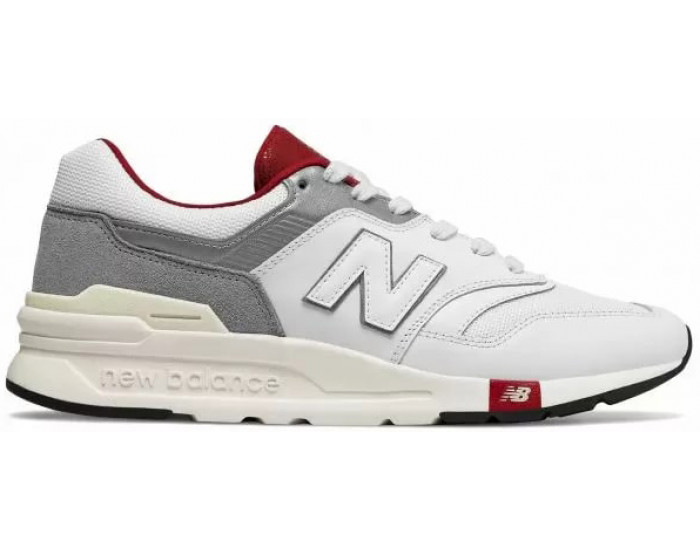 Кроссовки New Balance 997h серые с красным