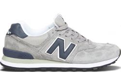 New Balance 574 Светло-серые мужские